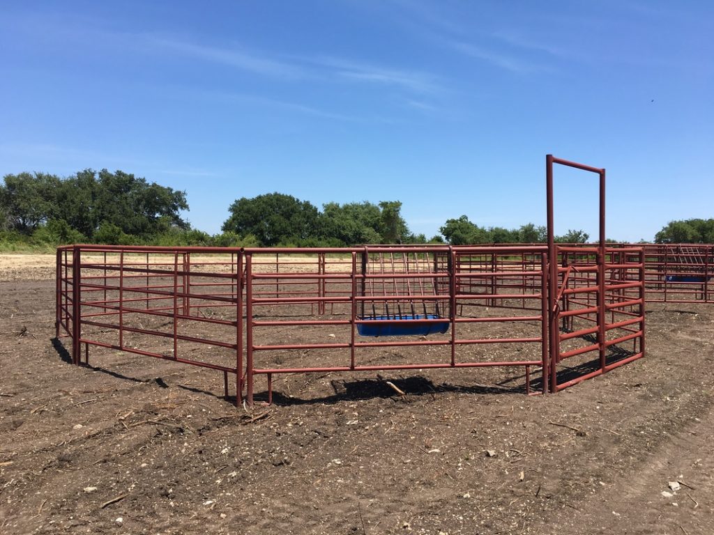Galvanized Round Iron Cattle Pen Livestock Corral Cattle Panels for Sale